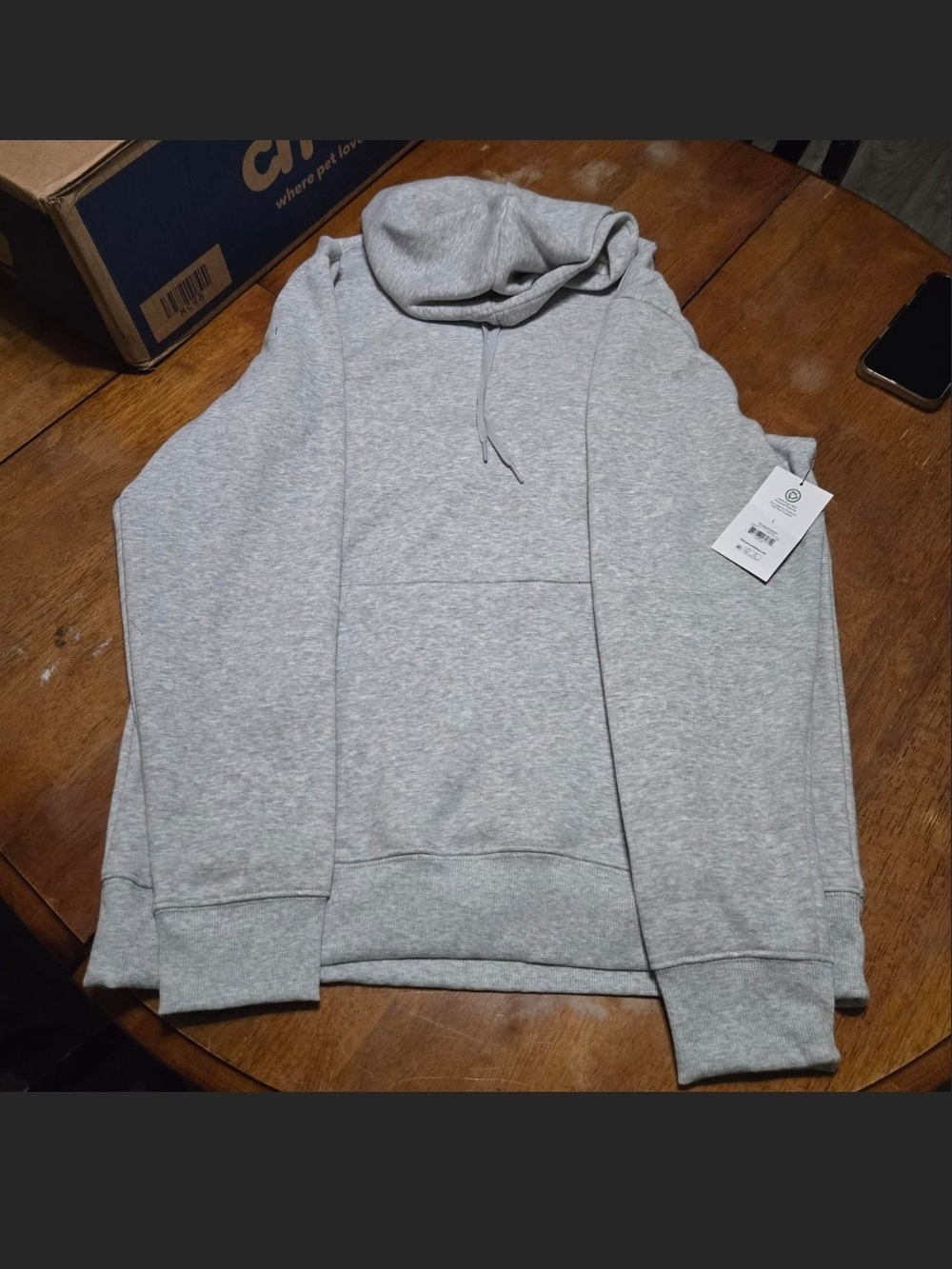 Athletic Works Light Gray Hoodie